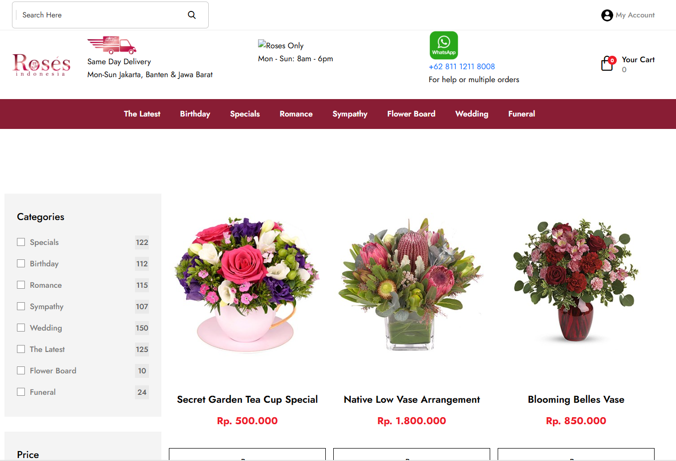 Roses (E-Commerce)
